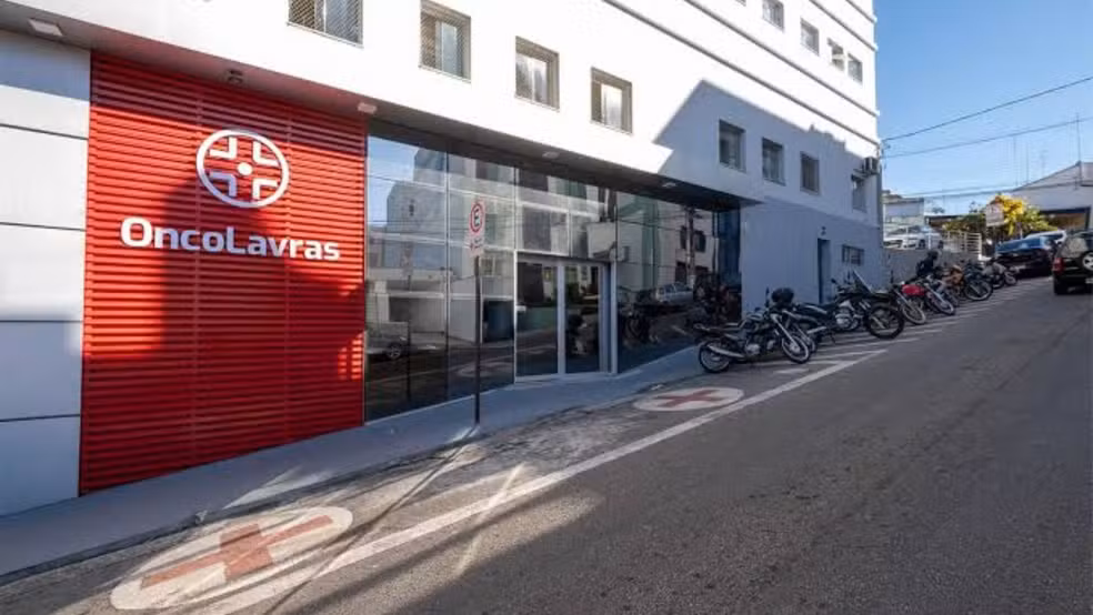 Instalações da Oncolavras, integrada ao complexo do Hospital Vaz Monteiro